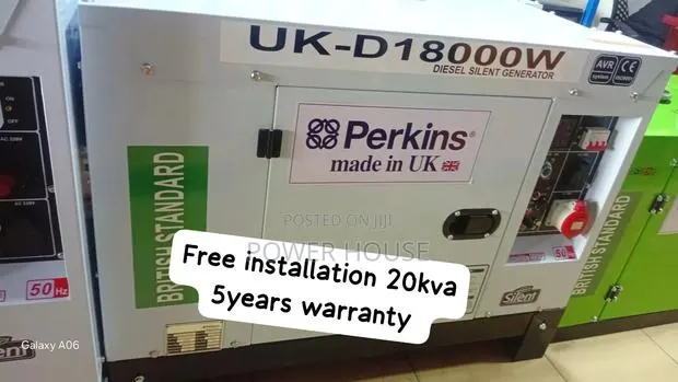 Original Perkins 20kva Diesel Generator–Perfect for Office,Shop 20kva · Photo 1
