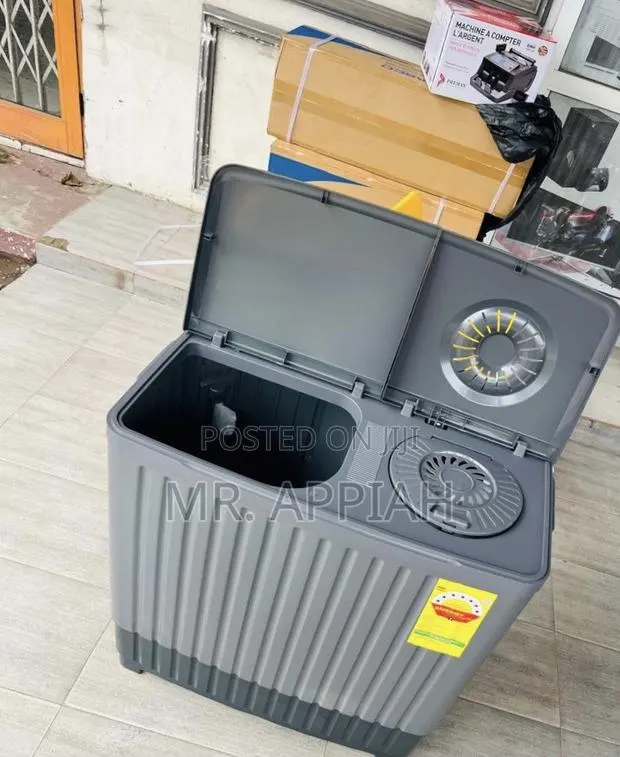 Super Durable Nasco 10kg Semi-Automatic Washing Machine(Gray) · Photo 1