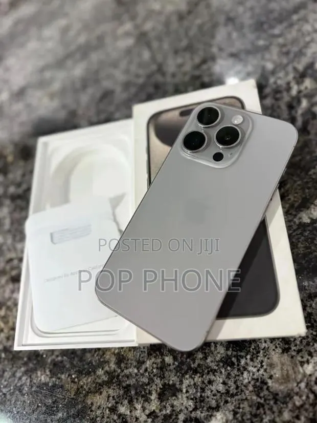 Apple iPhone 15 Pro Max 256 GB Silver · Photo 1