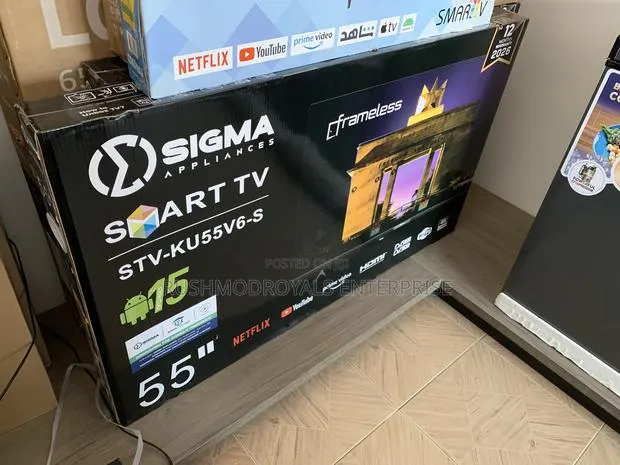 Immerse Yourself: Sigma 55" Smart Uhd HDR Led Tv · Photo 1