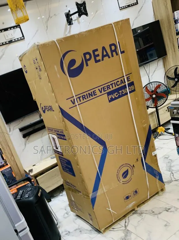 New Original Pearl PVC-730-2b 610-Liter Double-Door Glass Display · Photo 1