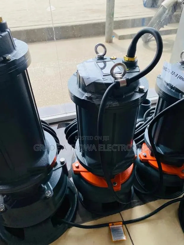 Top-Mounted Electrical Cable Gland Leo 5.5hp Sewage Water Pump · Photo 1