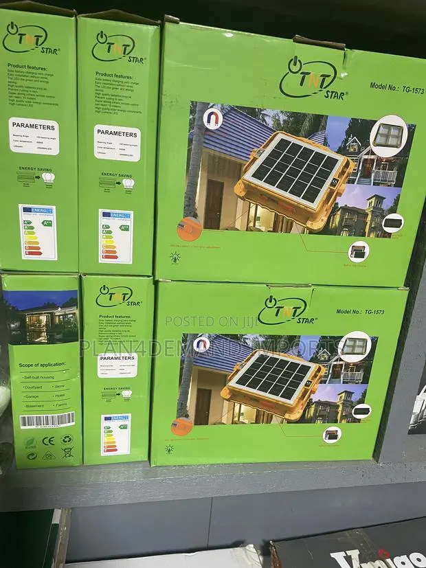 TNT STAR Solar Security Light – Model TG-1573 · Photo 1