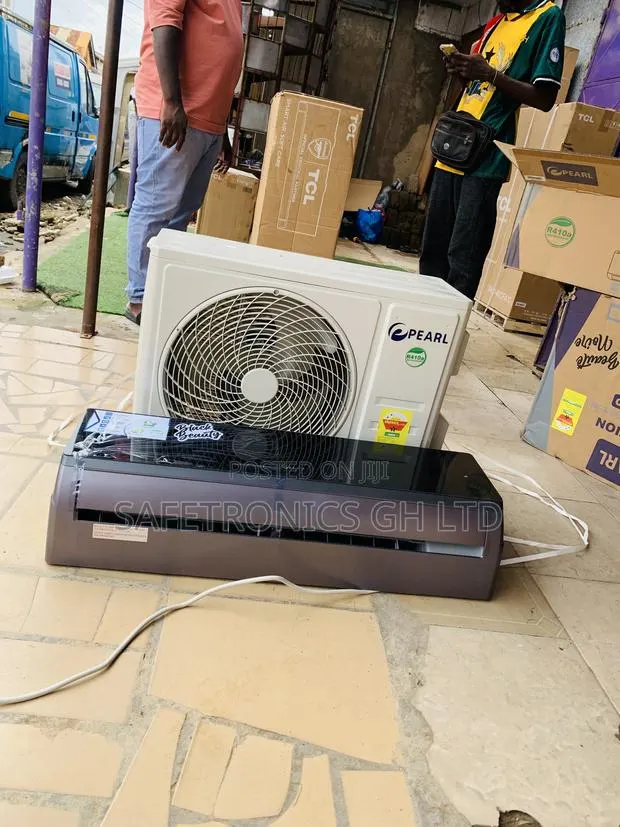 Exclusive New Pearl 2.0hp Black Glass Mirror Air Conditioner · Photo 1