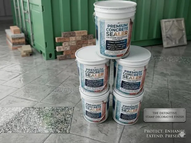 Concrete Stamp Resin ( Sealer) · Photo 1