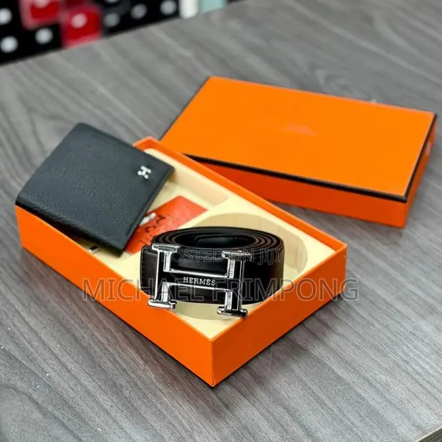 Men's Original Hermes Belt And Wallet Set · Photo 1