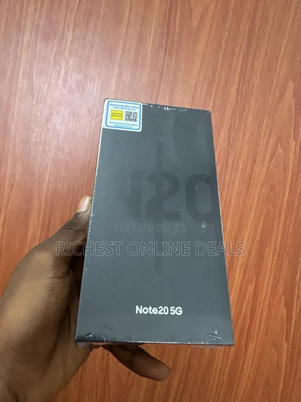 New Samsung Galaxy Note 20 5G 256 GB Black · Photo 1
