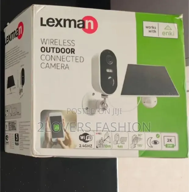 Lexman Wireless Solar Security Camera · Photo 1