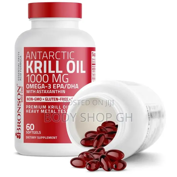 Bronson Antarctic Krill Oil 1000 Mg With Omega-3 Epa, Dha, Astaxanthin · Photo 1