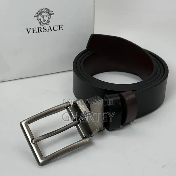 Reversible Men’S Simple Buckle Belt · Photo 1