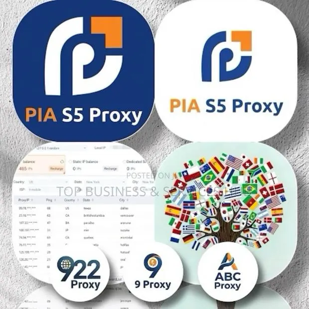 Proxy Proxes, Pia , 922, 9proxy. Socks 5(Reliable Proxies for Devices) · Photo 1