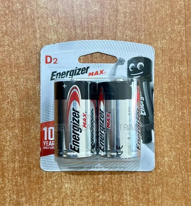 Energizer Max 1.5v D2 Alkaline Battery - D2 · Photo 1