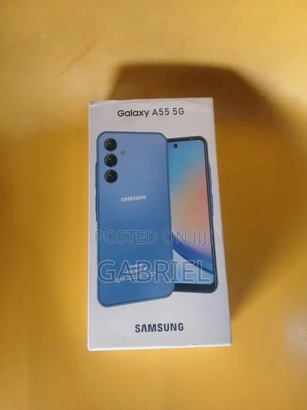 New Samsung Galaxy A55 256 GB Black · Photo 1