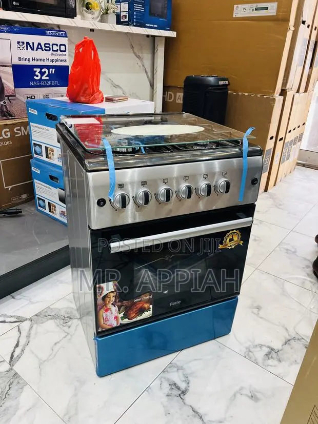 Auto Ignition Ferre New Line 4 Gas Cooker(Gray)60x60cm · Photo 1