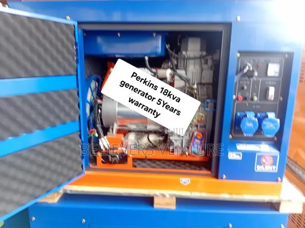 Perkins 18 kVA Generator – Heavy-Duty Fuel Efficient · Photo 1