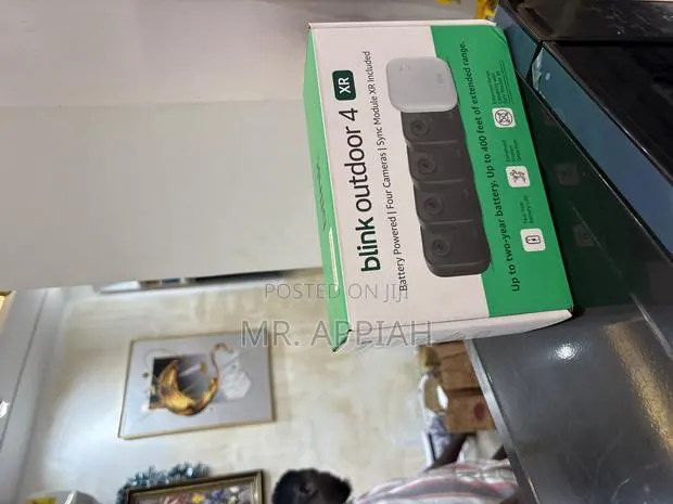 Sleek Design Blink Outdoor 4 Wireless Security Cameras · Photo 1