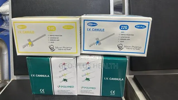 Iv Cannula (18g, 20g, 22g and 24g) · Photo 1