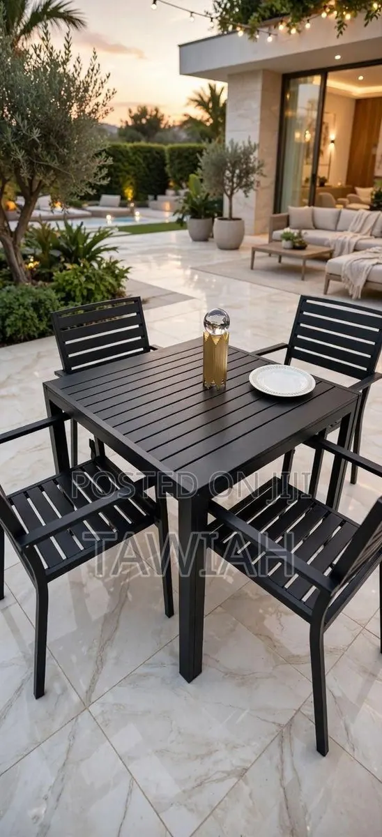 4-Garden Chair and Table · Photo 1