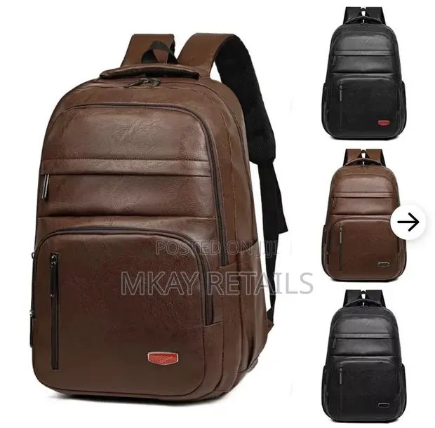 Genuine Leather Backpack · Photo 1