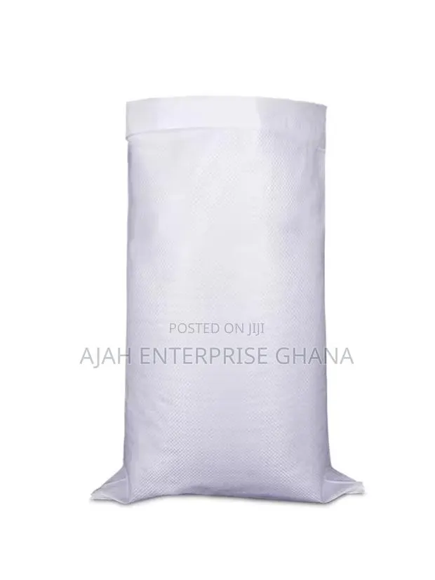 Pp Woven White Sack Bag(50kg) · Photo 1