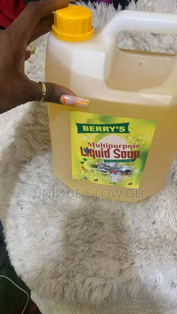Multipurpose Liquid Perfumed Soap Hand-Wash, Laundry, Utensils · Photo 1