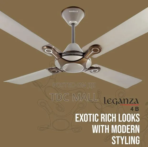 Elegant Ceiling Fan for Modern Home Decor - 85% Copper · Photo 1