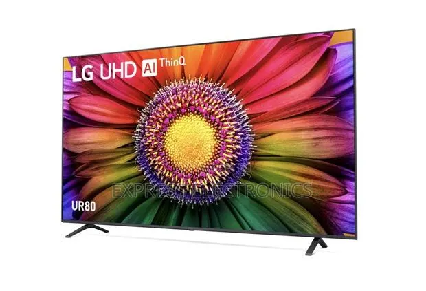 Text Us for Your 55”Ur80 Uhd Smart Glossy Tv · Photo 1