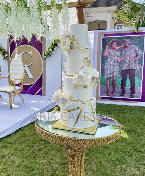Wedding Cake for Abi’S Cake