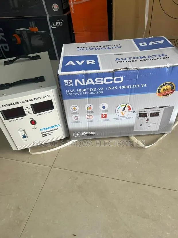 Nasco Automatic Voltage Regulator ,5000VA · Photo 1