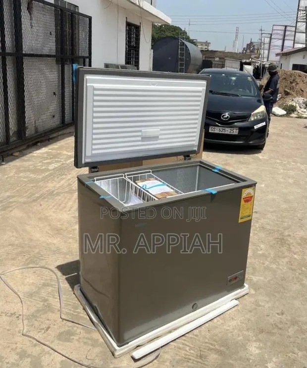 Shop Unique Haier 244liter Single Door Inverter Chest Freezer(Gray) · Photo 1