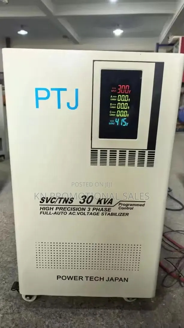 Power Tech Japan Voltage Stabilizer 3 Phase · Photo 1