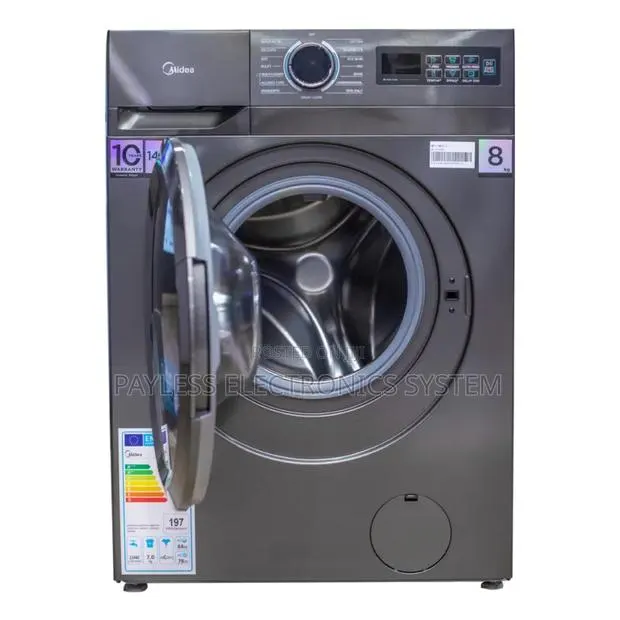 Midea 8 KG Front Load Washing Machine (MF110W80B/T) · Photo 1
