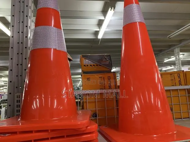 Traffic Cone - Red and White · Photo 1
