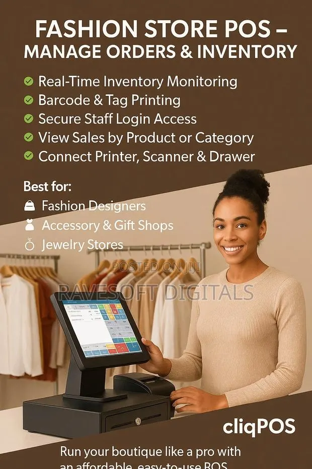Fashion Store Pos – Manage Orders Inventory · Photo 1