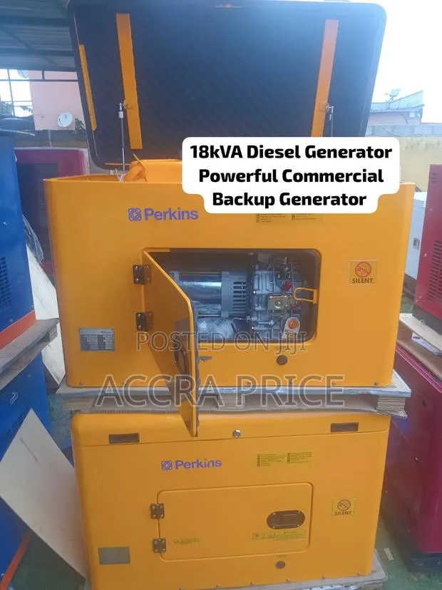 Affordable 18kVA Diesel Genset – Super Quality Heavy-Duty Generator · Photo 1