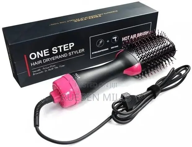 3 In One Hair Dryer Straightener Volumizer Hot Air Brush · Photo 1