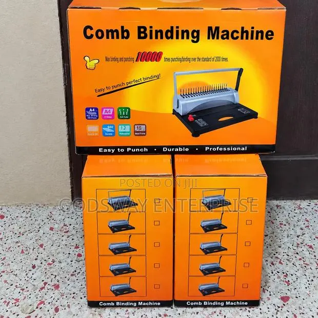 Comb Binding Punching Machine · Photo 1