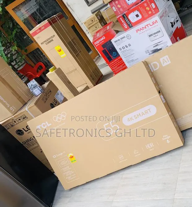 Get Affordable TCL 55"P655 Smart Sleek Uhd Tv · Photo 1