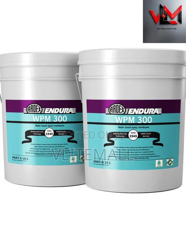 Ardex WPM 300 (White) Water Based Epoxy Protective Coating · Photo 1