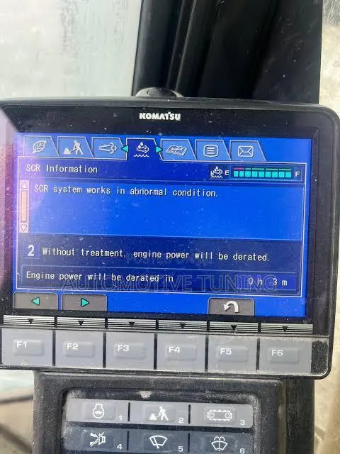 Komatsu Egr Def SCR DPF Delete/Removal · Photo 2