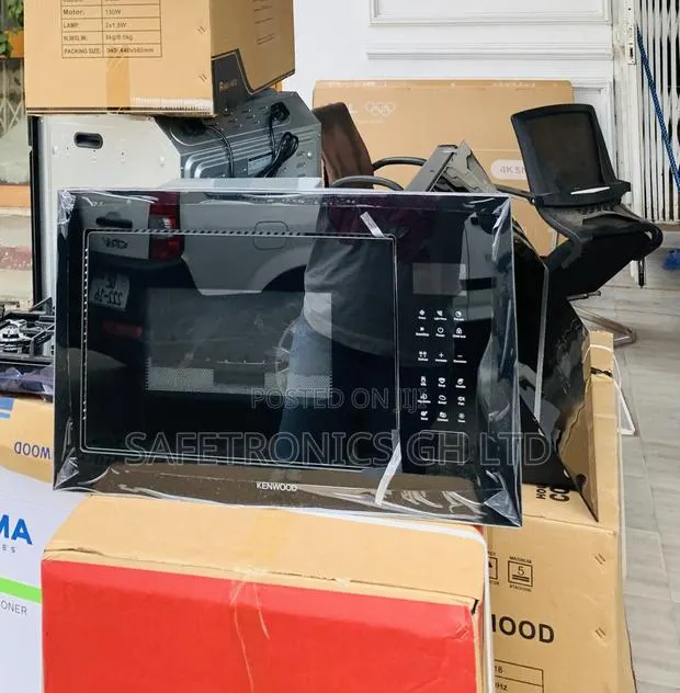 Super Fast •• Black Inbuilt 60cm Kenwood Electric Microwave · Photo 1