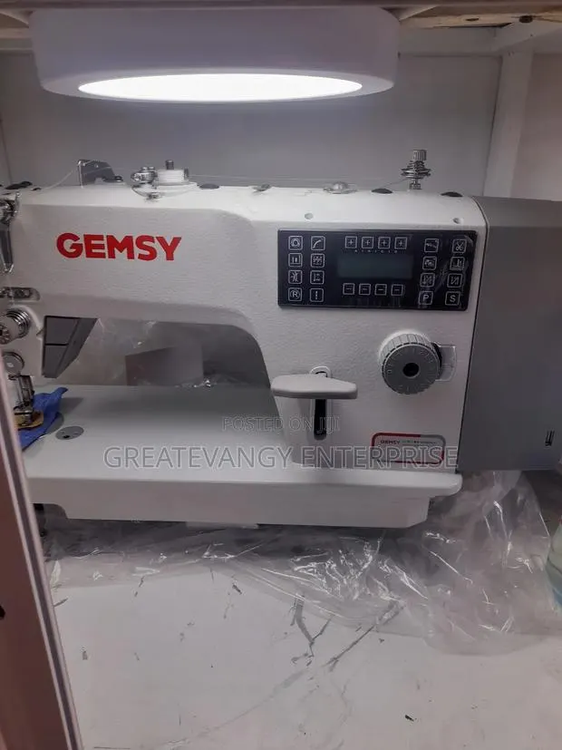 Brandnew Gemsy Full Digital Industrial Sewing Machine · Photo 1