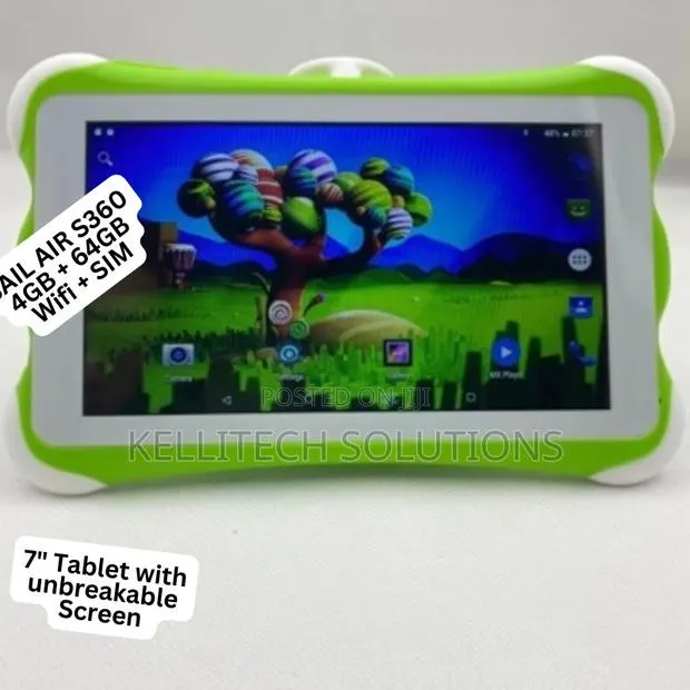 Sail Air Kids Tablet With Unbreakable Screen