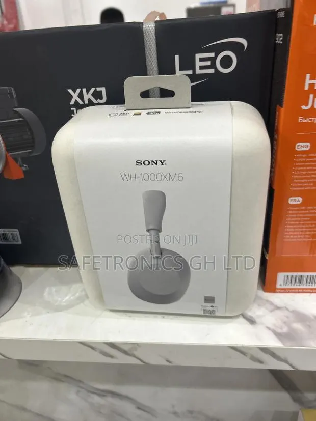 Kindly Shop Sony Bluetooth Wireless Xm6 Black Headset · Photo 1