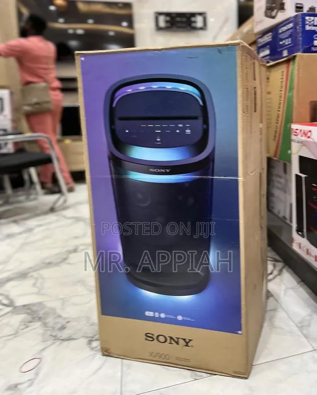 Shop Sleek Sony X-Series Wireless Portable Speaker(Black) · Photo 1