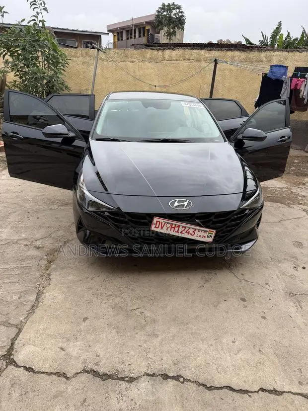 Hyundai Elantra SEL 2021 Black · Photo 1