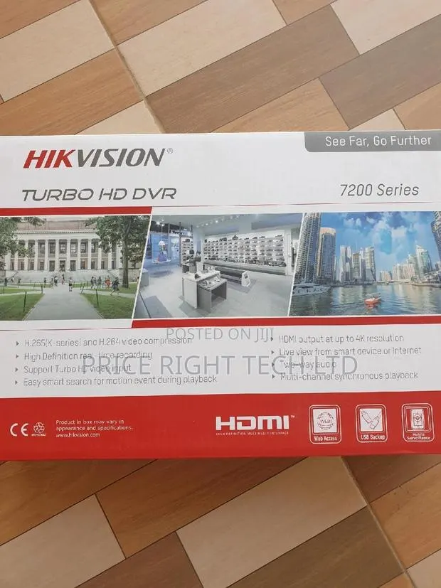 Hikvision 4 Channel 720p 1u H.265 DVR · Photo 1