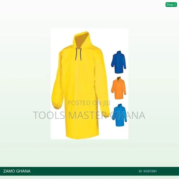Raincoat Green Color - Sgs720h · Photo 1