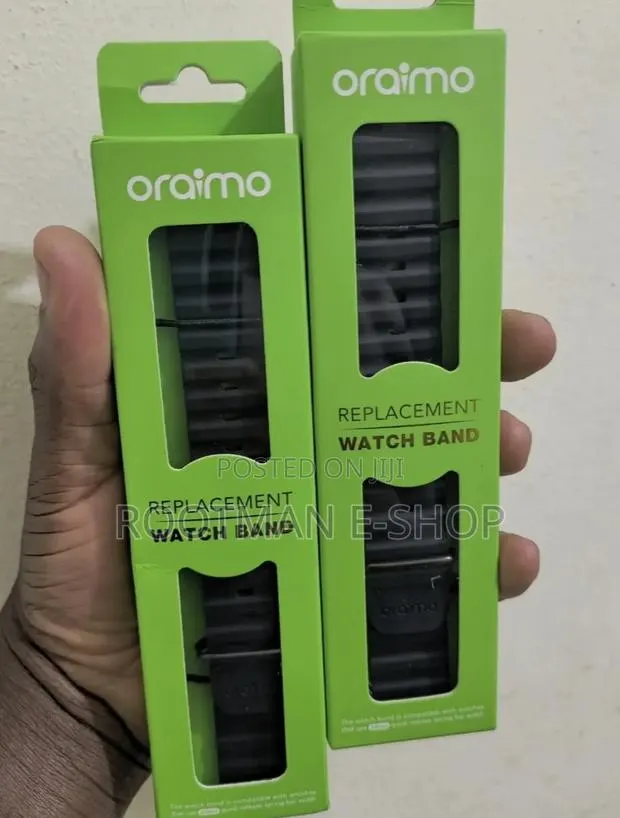 Oraimo Perfect Fit Silicon Stap (Black) · Photo 1