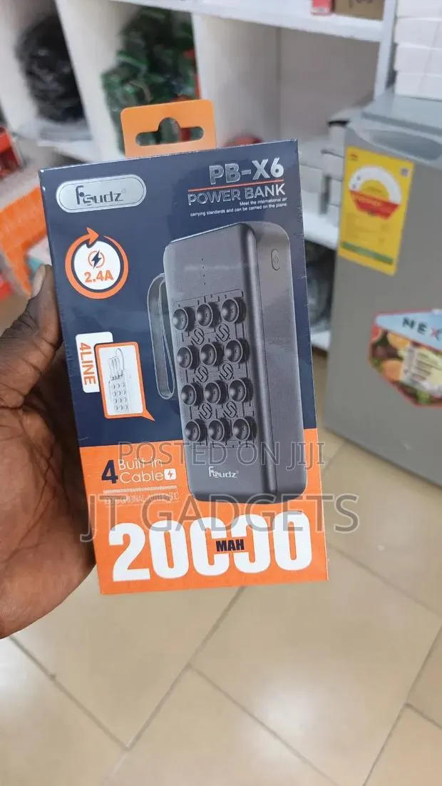 FSUDZ PB-X6 20,000mAh POWER BANK — Your All-in-One Charging Companion! · Photo 1